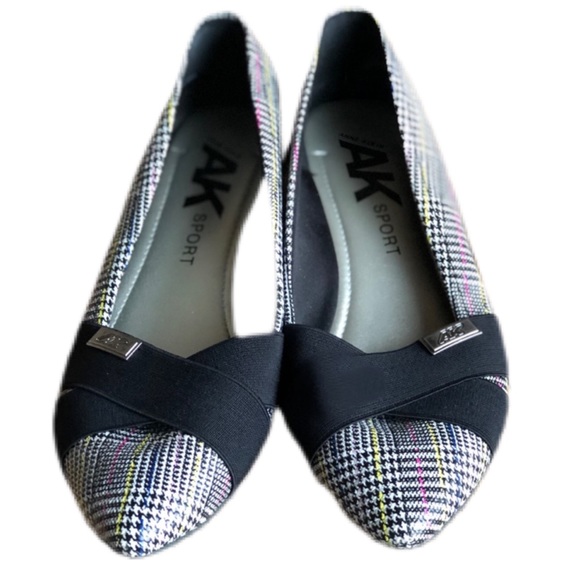 Anne Klein Shoes - Ann Klein Sport Pointed Toe Multicolor Houndstooth